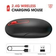 thumbnail image 3 of 2.4G Rechargeable Wireless Mouse Silent Design Office Mouse 500mah Suitable For Office Games, 3 of 6