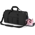 thumbnail image 1 of NANWEI Maleta Deportiva Bolsa de Deporte Gym con Compartimento para Zapatos y Bosillo Impermeable, Bolso de Viaje, para Hombres y Mujeres, Ligero(Negro) Sincero Electrónica, 1 of 7