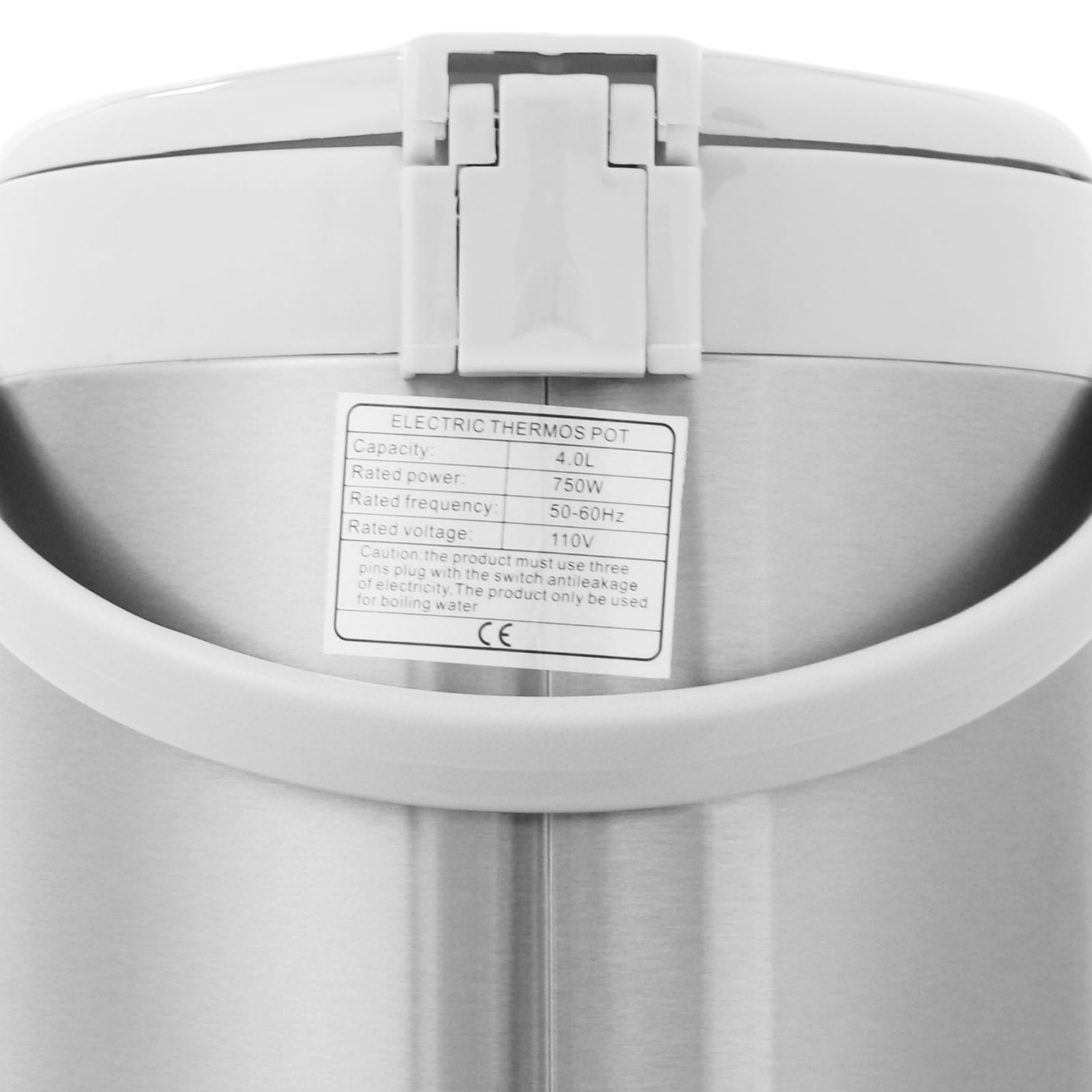 Grey 304 Stainless Steel 20×38cm Electric Kettle 4l Large-Capacity Three-Mode Water Outlet Thermal Insulation Electric Kettle