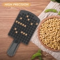 thumbnail image 5 of Bandeja contadora de granos de arroz: placa contadora de granos portátil con 100 orificios para una medición precisa de semillas, clasificación y aplicación agrícola., 5 of 5