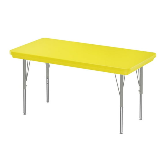 Correll Commercial Blow-Molded Plastic Top Activity Tables 24x48"