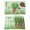 Green Gold Light Green, variant on Happy St. Patrick's Day Placemats Set of 6, Spring Green Lucky Clovers Leaf Placemats for Dining Table, Place Mats for Kitchen Tabletop, Waterproof Wipeable Dining Table Mats Set