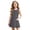 Grey, variant on Girls' Uniform Dress Sleeveless Jumper Dress with Bow-Tie, Pleated Hem & Pockets (Green 9-10 Years)