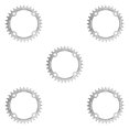 thumbnail image 2 of Soidarity Bielas de bicicleta disco de 104BCD 32T bicicletas de montaña de carretera encadenamiento de aluminio piezas de repuesto de Type2 NO2, 2 of 6
