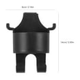 thumbnail image 2 of unbranded Portavasos Expansible Para Asiento Trasero De Con Almacenaje Y Gancho Negro, 2 of 7