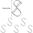 thumbnail image 2 of 5 Pices Crochets Acier Inoxydable, Crochet De Suspensión, Crochets De Cuisine, Pour Salle De Bain, Cuisine, Chambre Coucher, 2 of 5