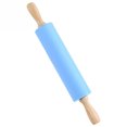 thumbnail image 1 of Rodillo de silicona antiadherente Barra de mango de madera Pastelería Herramienta para hornear Utensilios para hornear Utensilios de cocina Worallymy JD713617667, 1 of 5