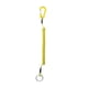thumbnail image 1 of Llavero retráctil seguro en espiral, accesorios, cordones de pesca con mosquetón para aparejos de navegación, llaves al aire libre, Kayak amarillo, 1 of 9