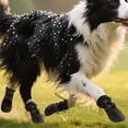 thumbnail image 4 of Zapatos para Perros para Pavimento Caliente 4 Piezas Antideslizantes para Mascotas, Botas Recuperación de Heridas para Patas de Perro, para Senderismo, Caminatas Al Aire Libre M, 4 of 5