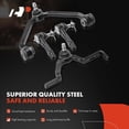 thumbnail image 3 of A-Premium Front Suspension Kit Control Arm Ball Joint Tie Rod End Sway Bar Link Compatible with Ford Explorer, Ranger & Mercury Mountaineer & Mazda B3000, B4000 1998-2001, B2500 1999 12-PC Set, 3 of 9