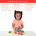 thumbnail image 2 of Juguete Tren de Apilamiento Melissa & Doug MD-1249544 con 15 Bloques Hecho de Madera Infantil, 2 of 2