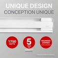 thumbnail image 3 of Stelpro White Brava Baseboard Heater - 1750W, 240 Volts, 3 of 9