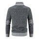 thumbnail image 3 of Mens Warm Knitted Sweater Thick Turtle Neck Pullover Jumper Knitwear Winter Tops, 3 of 8