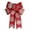 Red, variant on YIKA Snowflake Bow Christmas Decoration - Holiday Festive Accessory for Home Christmas Decor, Party Venue & Gift Topping Christmas Bows And Ribbons