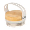 thumbnail image 1 of Baby Bath Brush Silicone Grey for Bath Ergonomic Design Gentle Scalp Massager 1pc, 1 of 3