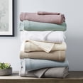 thumbnail image 3 of Madison Park Egyptian Cotton Lightweight Blanket, Twin - Grey, 3 of 6