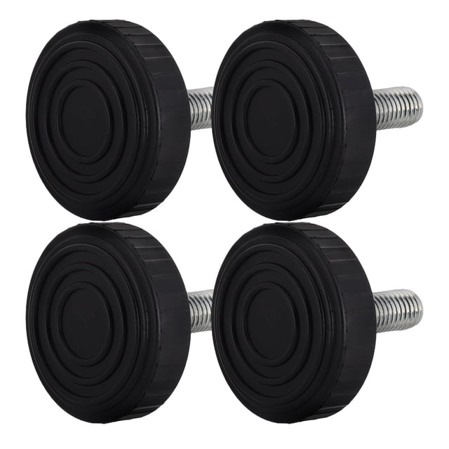 SOPOTUTU 4Ud Tornillos Montaje Para Máquinas Fitness Con Pies Ajustables Para Estabilidad Y Fácil Instalación