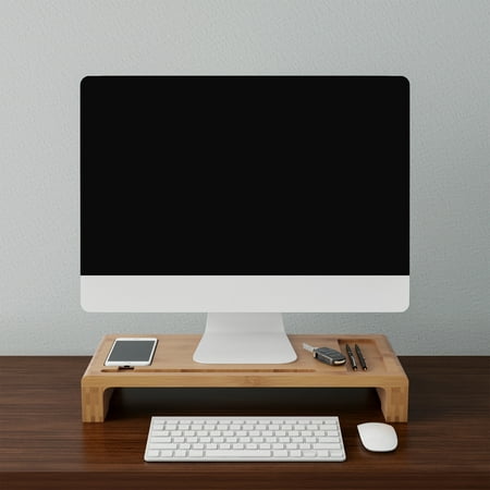 Monitor Stand Modern Desk Organizer Laptop Riser Or Pc Computer