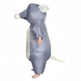 thumbnail image 4 of Adult Inflatable Groundhog Costumes (Brown & Gray) - Cute Animal Theme Party Outfits (Fits 59"–74.8" / 150-190cm),Height 59"–74.8",brown, 4 of 7