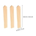 thumbnail image 2 of 50pcs Plant Labels Wooden Plant Tags Garden Labels Stakes Plant Markers, 2 of 8