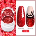 thumbnail image 1 of LILYCUTE 8ml Gel Esmalte De Uñas Colorido Pintura Arte Vernis Semi Permanente Brillo UV Top Coat Manicura, 1 of 4