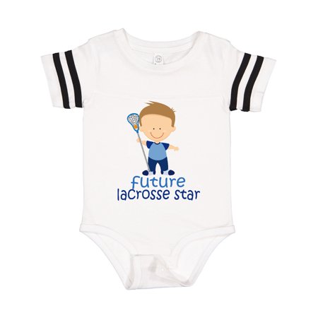 

Inktastic Future Lacrosse Star Boy Gift Baby Boy Bodysuit