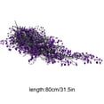 thumbnail image 4 of Taotanxi Artificial Hanging Plants Fake Hanging Vines Boston Fern Greenery Hanging Wall Plants for Home Room Garden Wedding Outside Decoration (Purple), 4 of 6