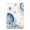 white, variant on Navy Blue Shell Coastal Kitchen Towels Set of 1, Starfish Coral Summer Ocean Nautical Absorbent Dish Towels for Kitchen, Microfiber Hand Towel, Quick Drying Tea Towel for Cleaning Dishcloths