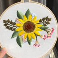 thumbnail image 4 of Bangcool 3D Embroidery Kit Creative Handmade Floral Embroidery Kit Stamped Embroidery Set, 4 of 10