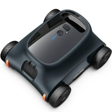 Seauto Cordless Robotic Pool Vacuum Robotic Pool Cleaner with Wall Climbing, 180mins Runtime for Inground Pools up to  2150 Sq.ft