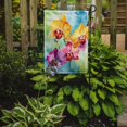 thumbnail image 5 of Orchids in Watercolor Garden Flag 11.25 in x 15.5 in, 5 of 5