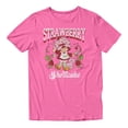thumbnail image 2 of Strawberry Shortcake Berry Sweet '79 Collegiate Men's T Shirt (Azalea, S-XXXL), 2 of 4