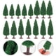 thumbnail image 3 of 15pcs Artificial Pine Tree Model DIY Landscape Scenery Tree Decorative Trees, 3 of 3