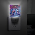 thumbnail image 4 of Hatchimals Pixies Luz nocturna LED con sensor de anochecer a amanecer para dormitorio, baño, pasillo, escaleras - Lámpara LED nocturna de enchufe, 0.5W - 1 pieza, 4 of 6