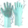 thumbnail image 1 of Silic Gs With Cleaning Brush, Reusable Dish Gs For Washing, Di, Cleaning, Kitch, 1 of 2