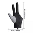 thumbnail image 2 of pitrice Improve Sh-ooting Precision With Three Finger Sport Gloves Finger Snooker Billiard Billiard Training grey Right, 2 of 6