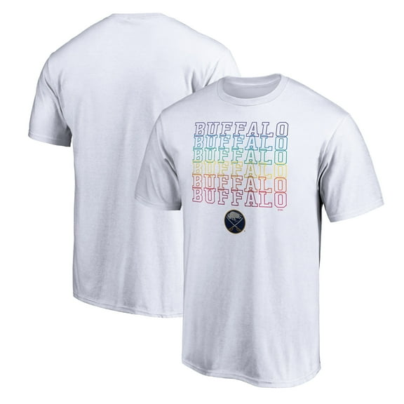 Men's White Buffalo Sabres City Pride T-Shirt