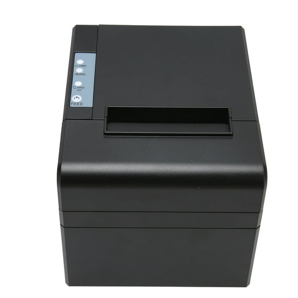80mm USB Thermal Receipt Printer, High Speed Printing, Multiple Modes Adjustable, Built in Data Buffer, Low Noise, Easy Loading Paper Structure, Suitable for Retail POS Systems