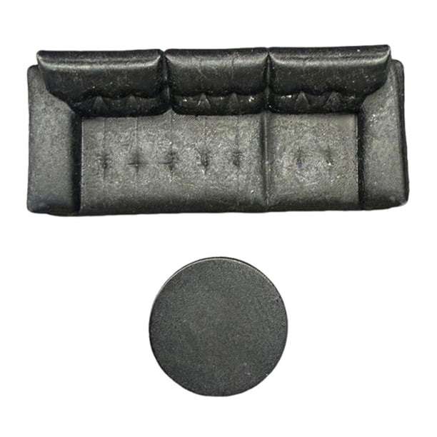 Taller de reparación de modelos de sofás en miniatura, mesa de sofá, taller de muebles ornamentales de resina sofá negro