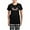 With Checker Pant, variant on CafePress - REAL GIRLS WEAR CAMO Women's Dark Pajamas - Women's Short Sleeve Print T-Shirt and Pants Dark Cotton Pajama Set