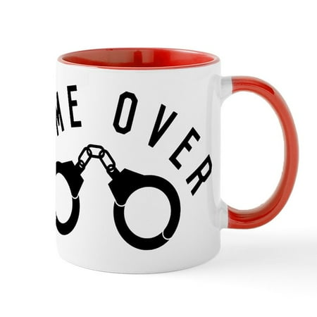 

CafePress - Game Over - 11 oz Ceramic Mug - Novelty Coffee Tea Cup
