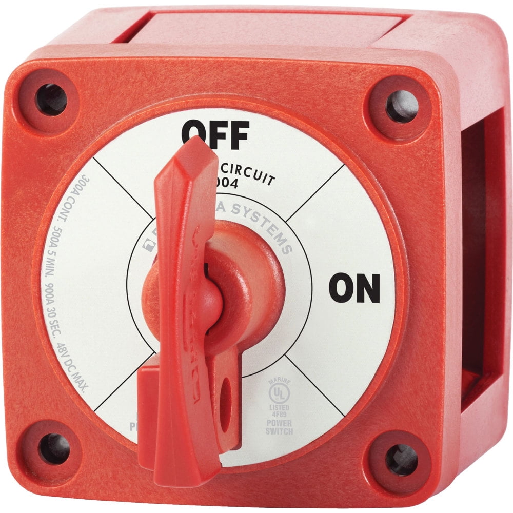 Blue Sea Systems 6004BSS Battery Switch M On/Off Locking