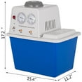 thumbnail image 3 of VEVOR Lab Multi-Purpose Water Circulating Vacuum Pump, with 2 Off-Gas Taps,Stainless Vacuum Pump 180W 110V,Anti-Corrosion Pump Lab Chemistry Equipment, 3 of 10