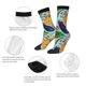 thumbnail image 4 of Balery Vegetable Calcetas Largas con Estampado para Hombre y Mujer – Suaves y Transpirables, Talla Única (US 5-11), 4 of 6