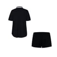 thumbnail image 3 of Richie House Women's Knit Two-piece Sleepwear Pajama Set RHW2836-A-L, 3 of 7