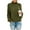 Army Green, variant on Womens Turtleneck Long Sleeve Casual Loose Oversized Knit Sweaters