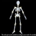 thumbnail image 6 of One opening Halloween Luminescent Skeleton Decors Full Body Faux Human Skeleton, 6 of 8