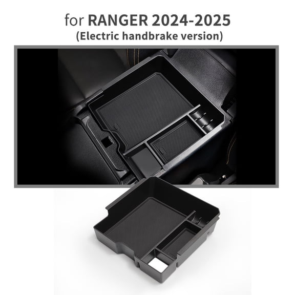 Suitable for Ford Ranger Models 24-25, Center Console Storage Box