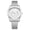 Silver Case White Noodles, variant on Fashionable watch for women and men, unisex, original "Eye of God" design, niche steel band watch, stylish hip-hop couple's quartz watch