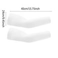 Arm Sleeves For Men Women With Thumb Holes UPF 50 Block Compression